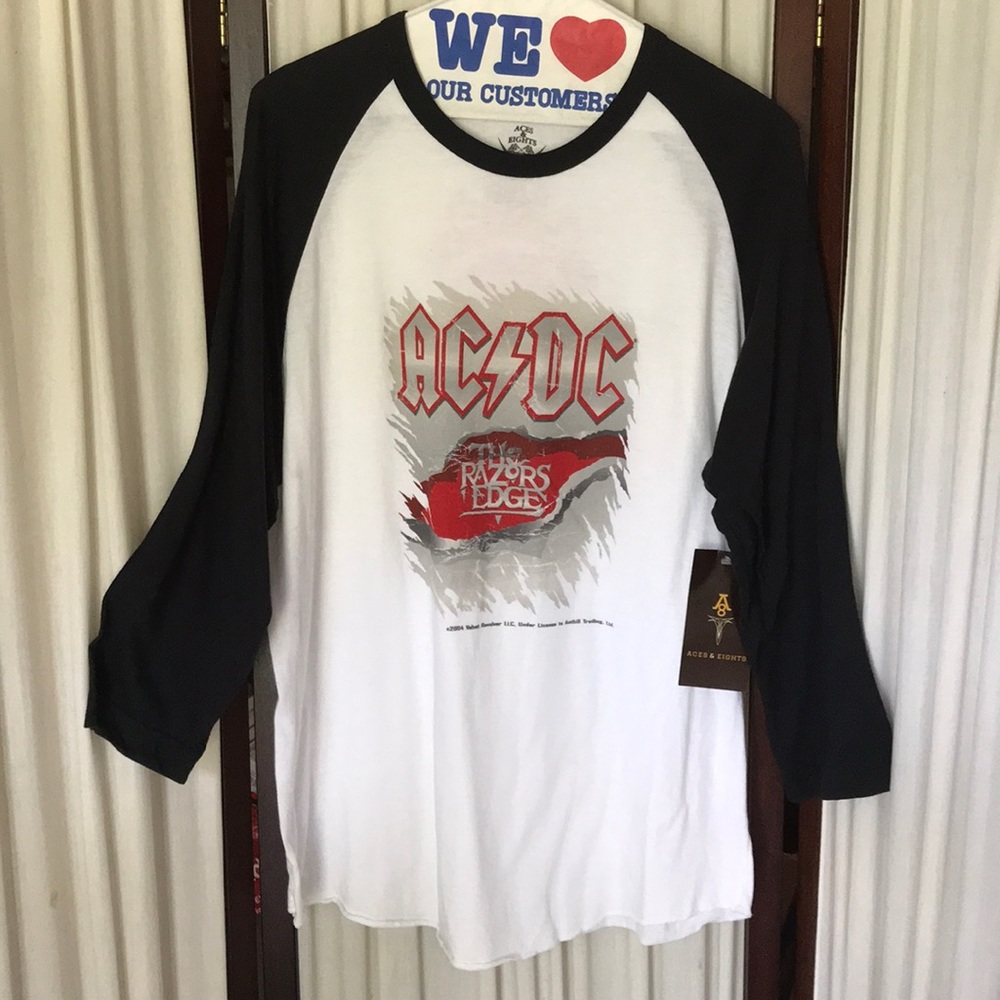 Vintage AC$DC The Razors Edge tee NWT
